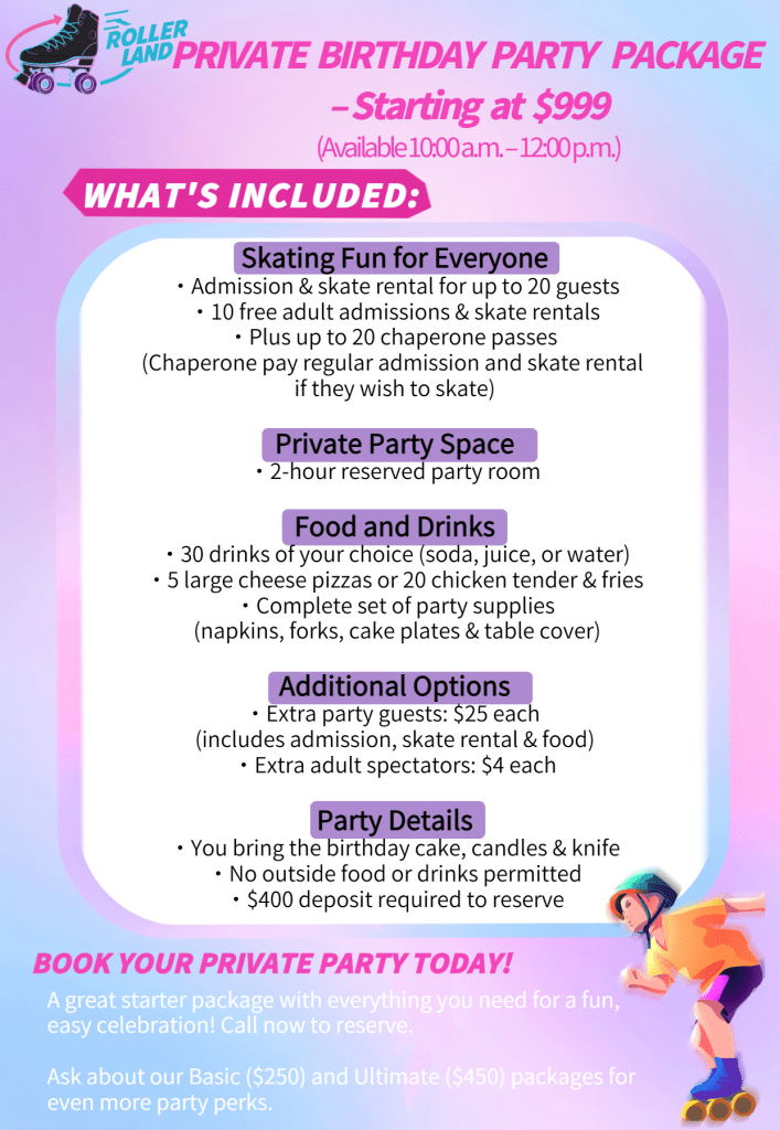 Party Package 3